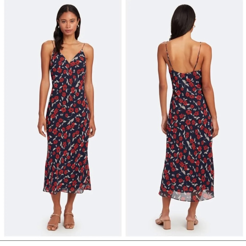 Finders Keepers Maya floral midi dress. Size 6. S/M. NWOT